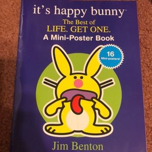 It’s happy bunny Vintage The Best of LIFE. GET ONE. A mini Poster Book